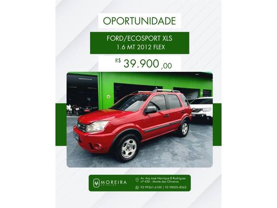 FORD ECOSPORT 1.6 FREESTYLE 16V FLEX 4P MANUAL FORD ECOSPORT 1.6 FREESTYLE 16V FLEX 4P MANUAL